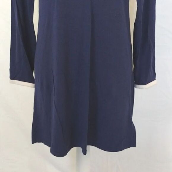 Kate Spade Blue "In Your Dreams" Jersey Long Sleeve Nightshirt Size XS - Picture 6 of 14